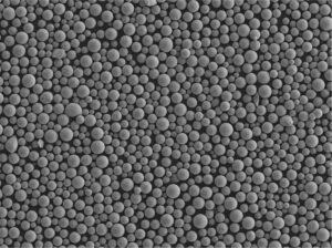 REM-Aufnahme von gaszerstäubtem Pulver mit kugelförmiger Morphologie – ULPMAT