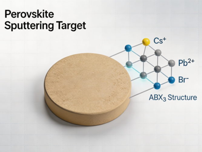 Perovskite sputtering target overview showing perovskite target materials for thin film deposition-ULPMAT