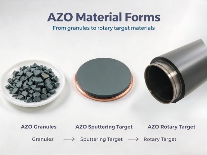 AZO target microstructure and its effect on sputtering behavior and thin-film properties
