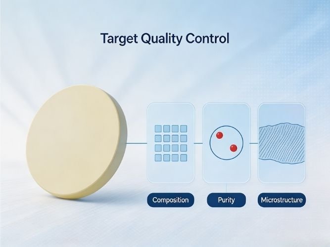 Quality inspection of IGZO Sputtering Target composition and purity