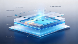 FTO thin films used as transparent conductive electrodes in photovoltaic devices