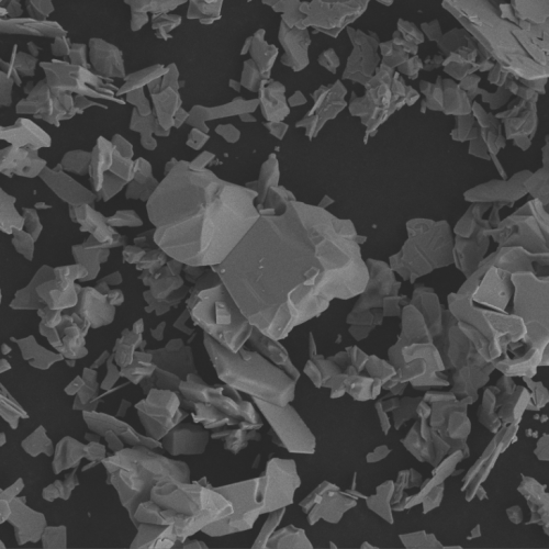 MoO2 SEM microstructure molybdenum oxide